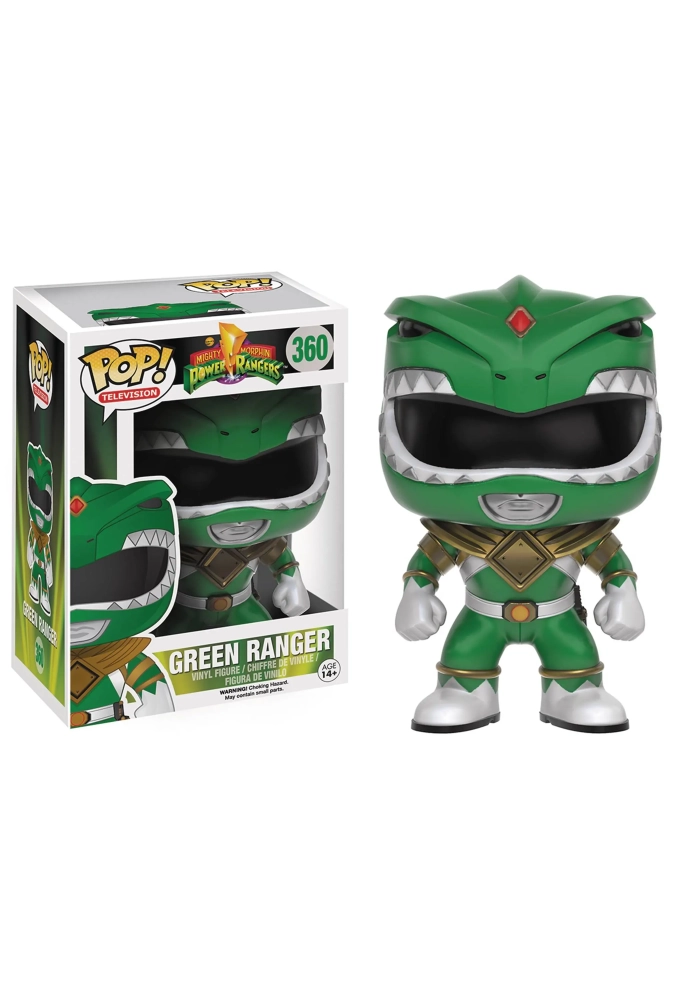 POP TV POWER RANGERS GREEN RANGER VINYL FIG