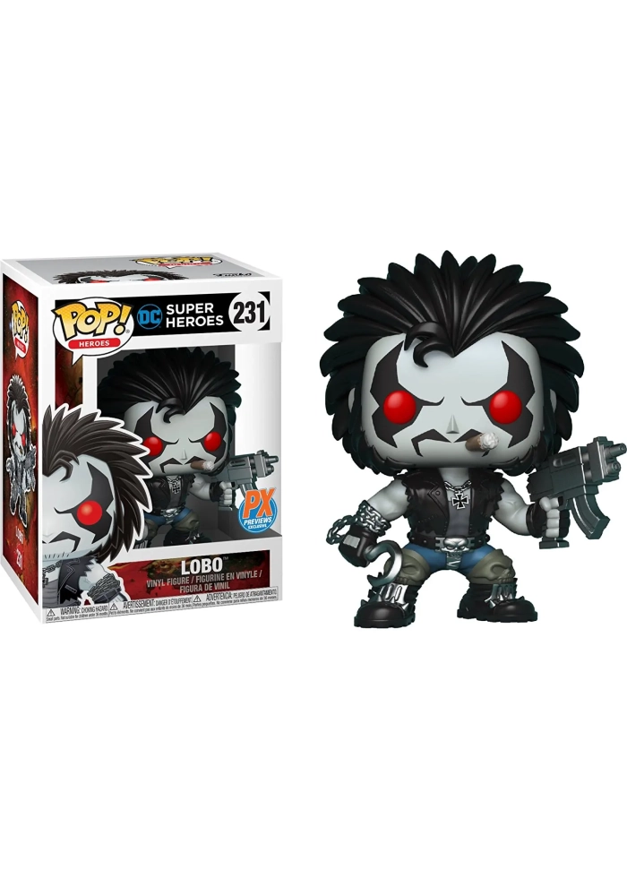 POP HEROES LOBO PX VINYL FIGURE