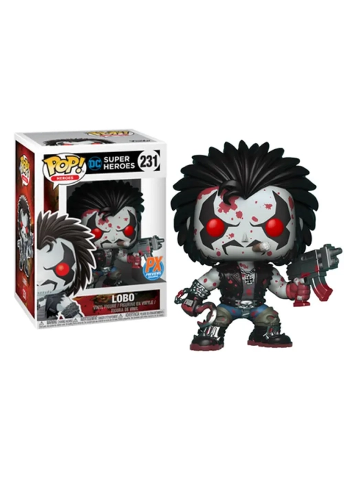 POP HEROES LOBO PX VINYL FIGURINE BLOODY