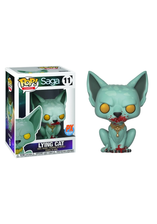 FCBD 2018 POP SAGA BLOODY LYING CAT PX VIN FIGURINE