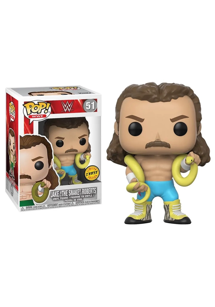 POP WWE S7 JAKE THE SNAKE CHASE VINYL FIGURE