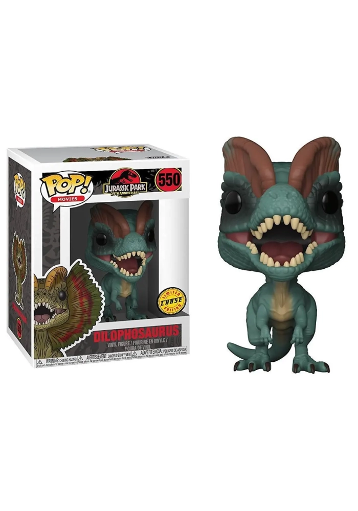 POP JURASSIC PARK DILOPHOSAURUS VINYL FIGURE CHASE