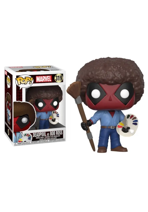 POP MARVEL DEADPOOL PARODY DEADPOOL BOB ROSS VINYL FIG