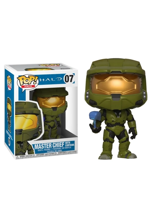 POP HALO MASTER CHIEF WITH CORTANA VINYL FIGURE