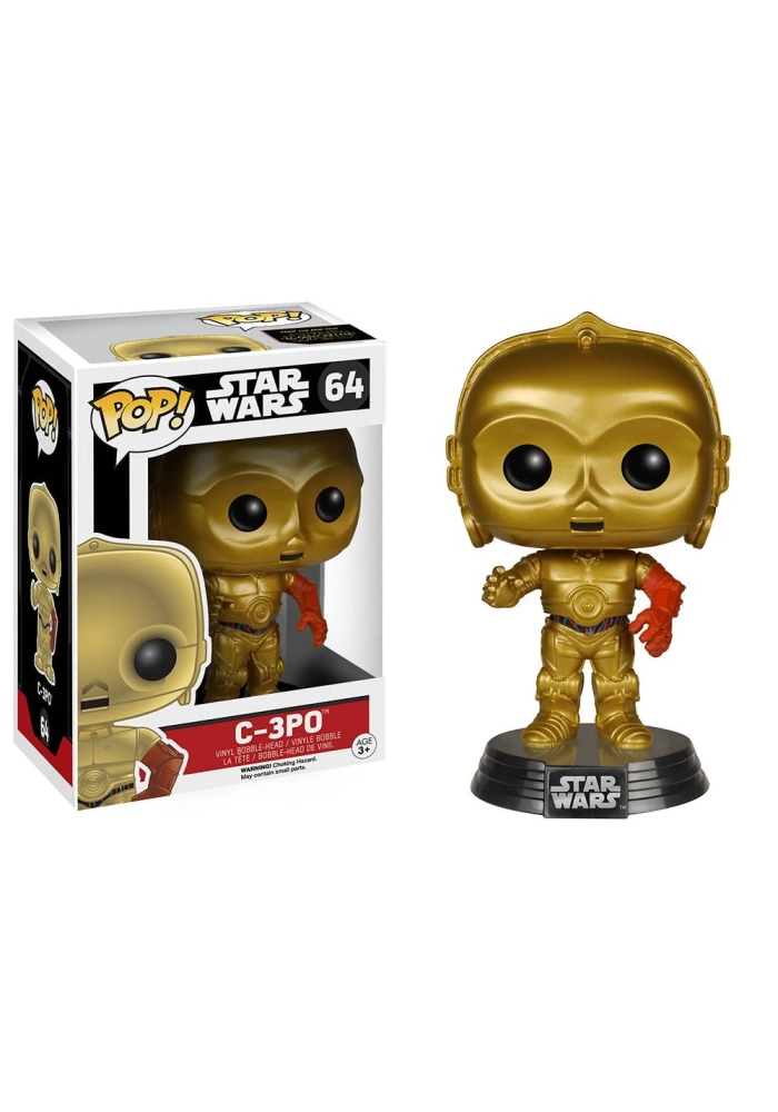 POP STAR WARS E7 C3PO VINYL FIG