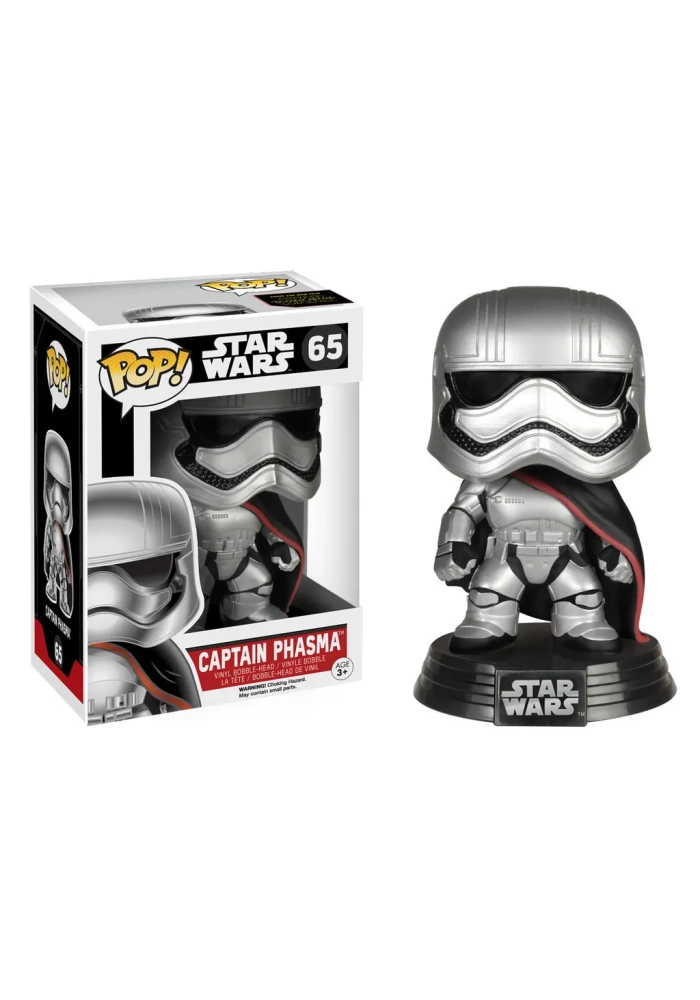 POP STAR WARS E7 CAPTAIN PHASMA VINYL FIG