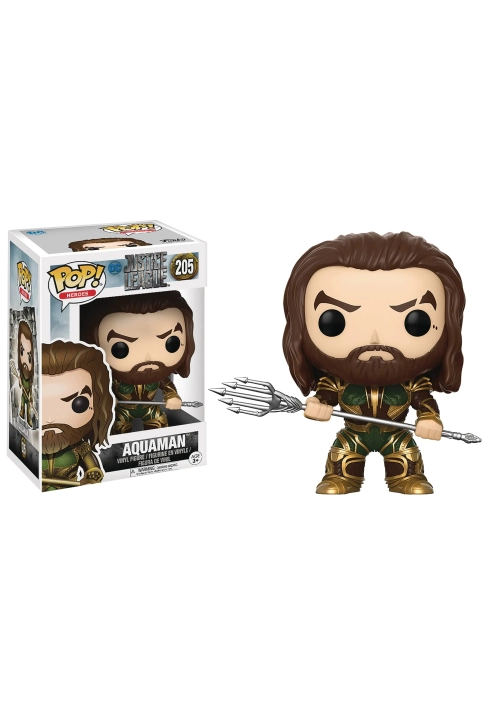 POP JUSTICE LEAGUE MOVIE AQUAMAN VINYL FIG