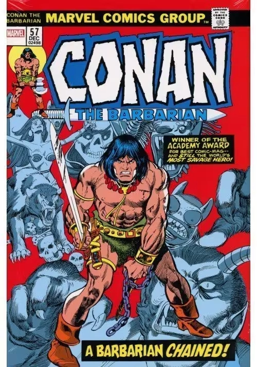 CONAN BARBARIAN ORIG MARVEL YRS OMNIBUS HC VOL 03 DM VARIANT