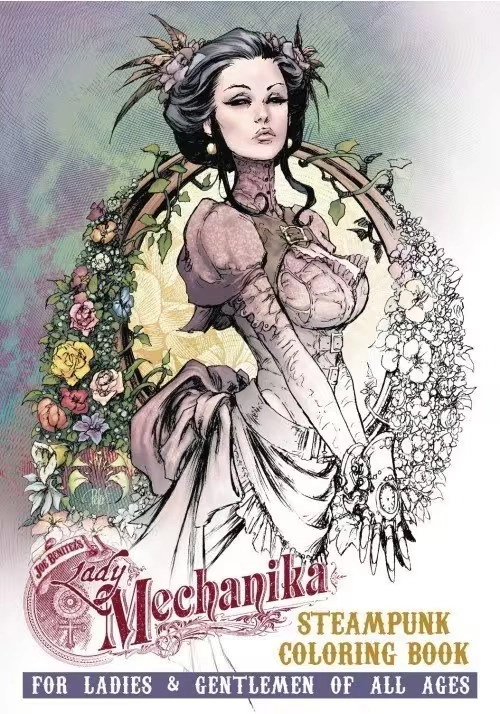 LADY MECHANIKA STEAMPUNK COLORING BOOK TP VOL 02