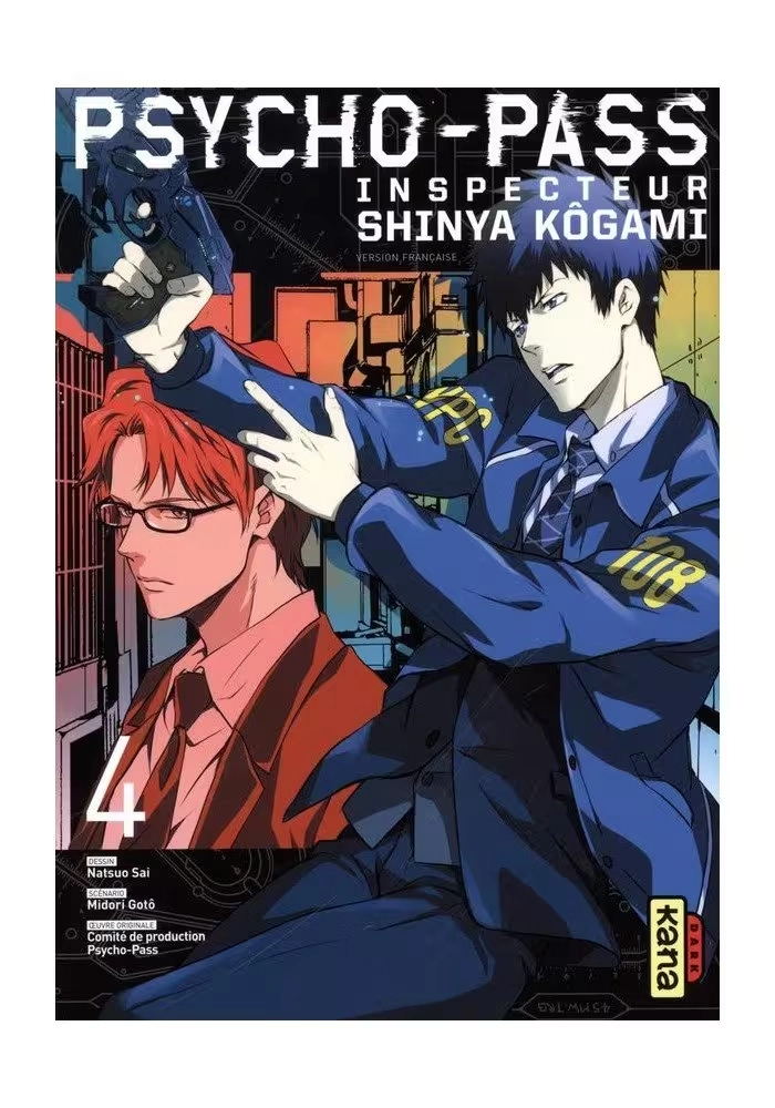 PSYCHOPASS INSPECTEUR SHINYA KOGAMI VOLUME 4