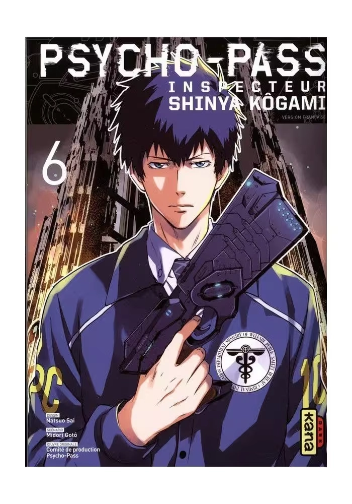 PSYCHOPASS INSPECTEUR SHINYA KOGAMI VOLUME 6