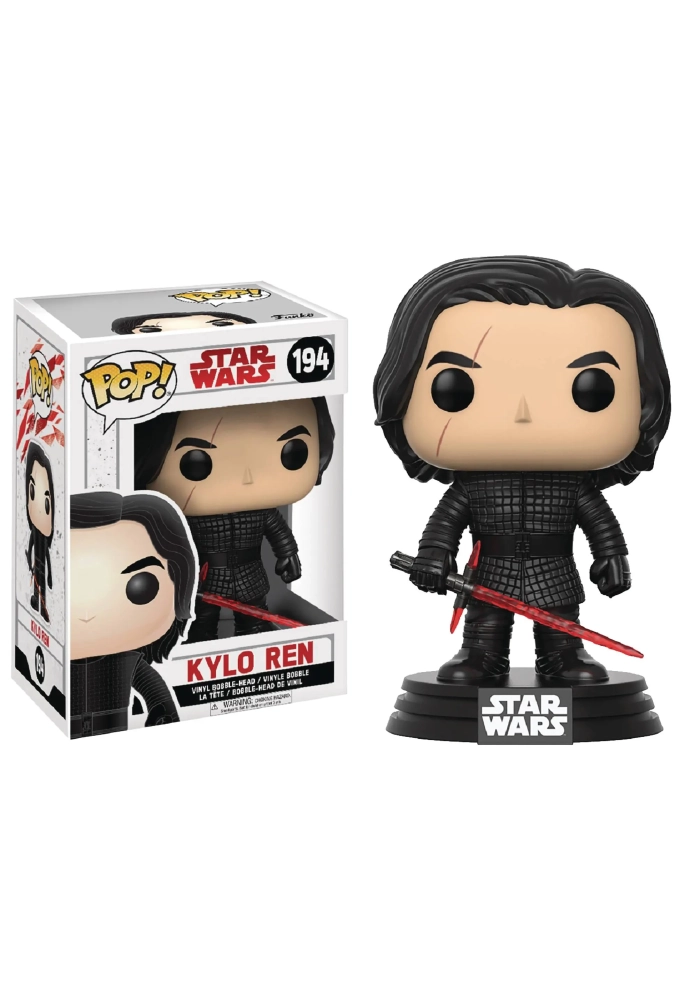 POP STAR WARS E8 KYLO REN VINYL FIGURINE