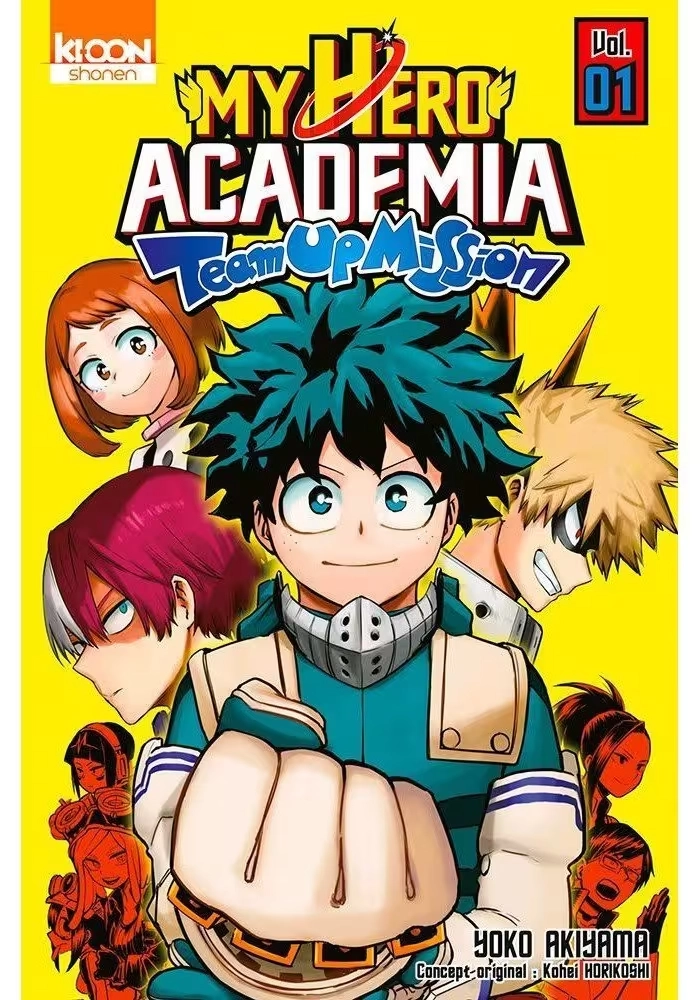 MY HERO ACADEMIA TEAMUP VOLUME 1