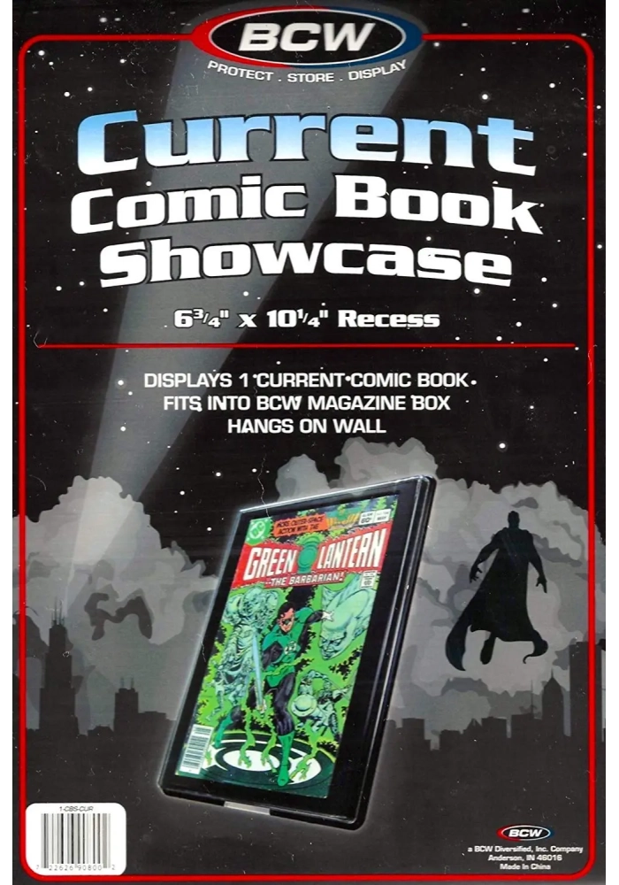 BCW CURRENT COMIC BOOK SHOWCASE