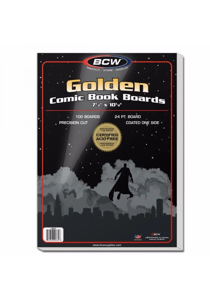 BACK BOARDS BCW GOLDEN AGE