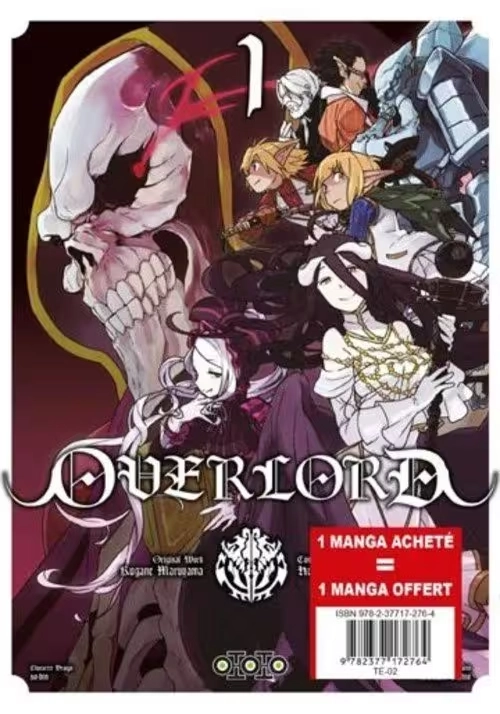 OVERLORD PACK DOUBLE VOLUME 1 (VOLUMES 12)