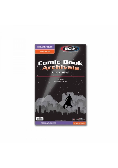 COMIC SILVER MYLAR 4 M