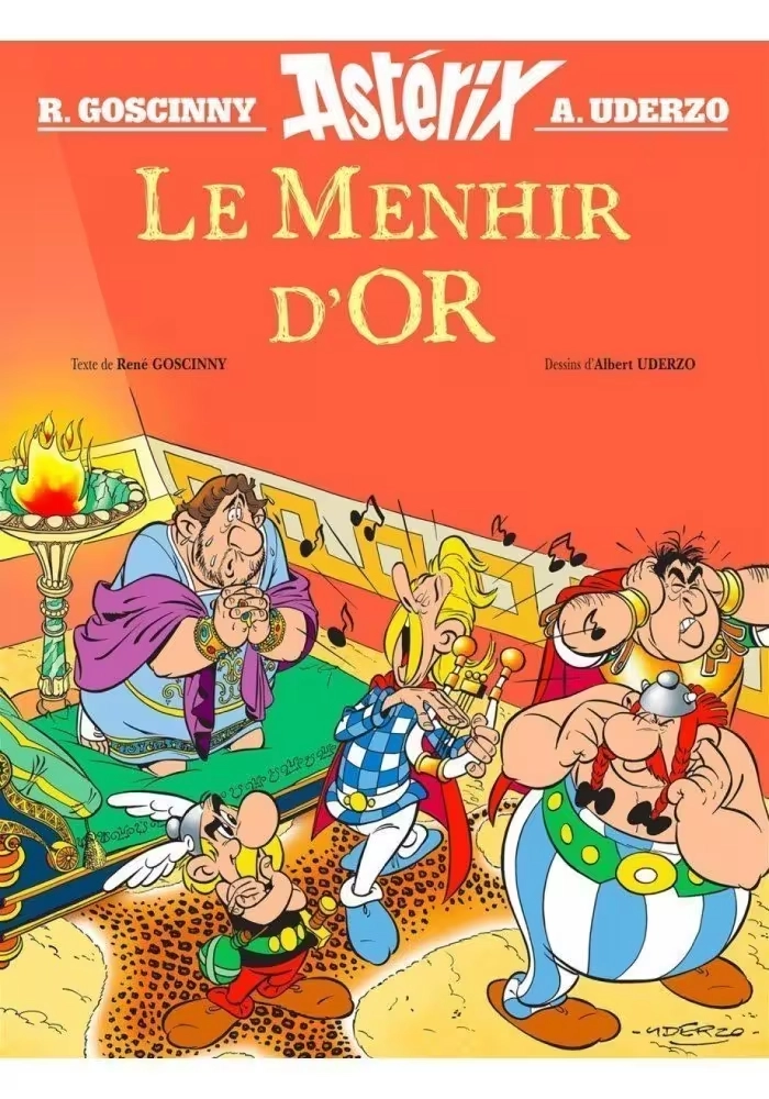 ASTERIX LE MENIR D'OR