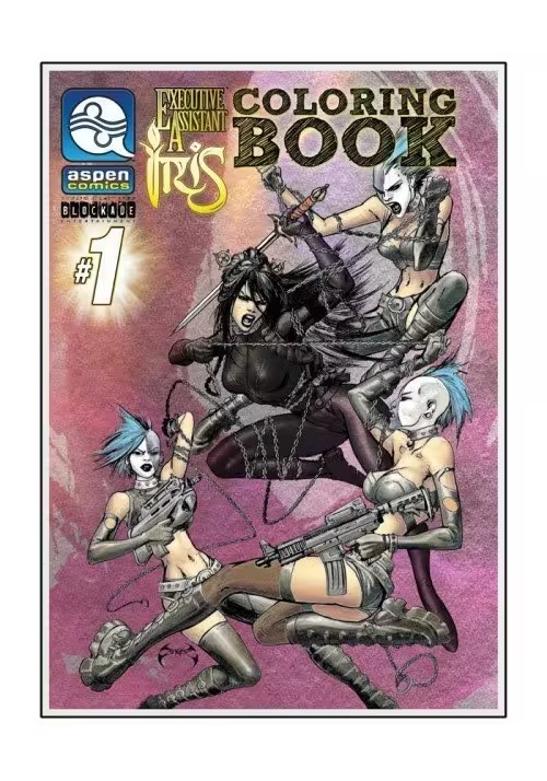 EXECUTIVE ASSISTANT IRIS COLORING BOOK