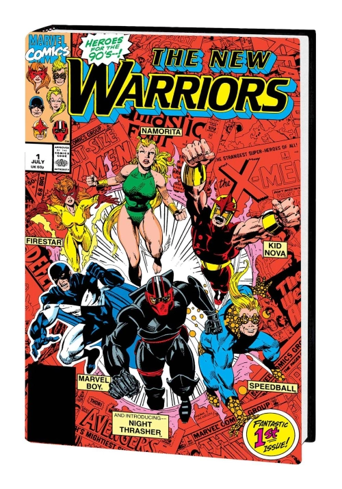 NEW WARRIORS CLASSIC OMNIBUS HC VOL 01 BAGLEY DM VARIANT NEW PTG