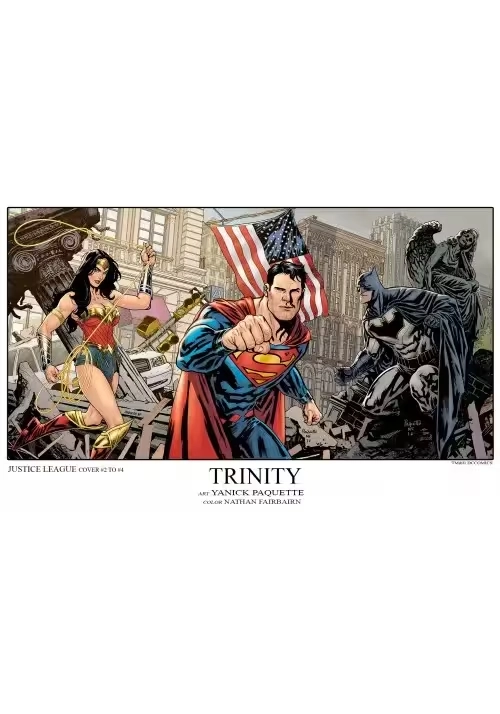 TRINITY LITHOGRAPHY SIGNED BY YANICK PAQUETTE