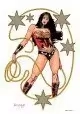 WONDER WOMAN LITHOGRAPHIE SIGNÉE PAR YANICK PAQUETTE