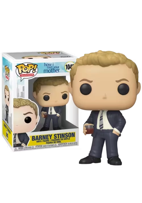 POP HIMYM BARNEY IN SUIT VINYL FIGURINE
