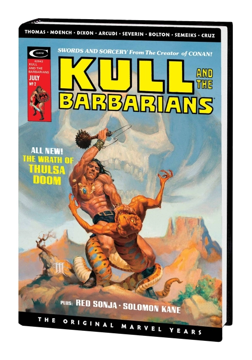 KULL SAVAGE ORIGINAL MARVEL YEARS OMNIBUS HC WHELAN DM VARIANT (