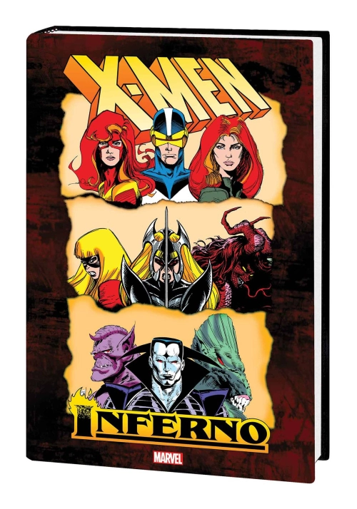 XMEN INFERNO OMNIBUS HC DM VARIANT