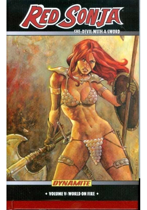 RED SONJA HC VOL 05 WORLD ON FIRE (MR)