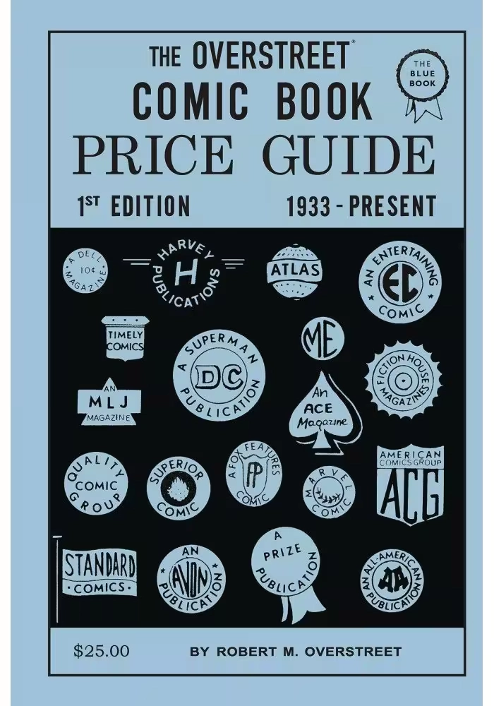 OVERSTREET COMIC BOOK PRICE GUIDE #1 2ND PTG FACSIMILE ED HC