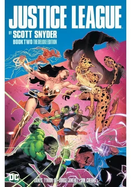 JUSTICE LEAGUE BY SCOTT SNYDER BOOK TWO DELUXE EDITION HC
