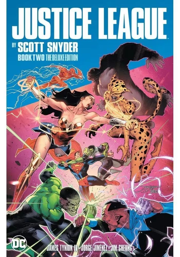 JUSTICE LEAGUE BY SCOTT SNYDER BOOK TWO DELUXE EDITION HC