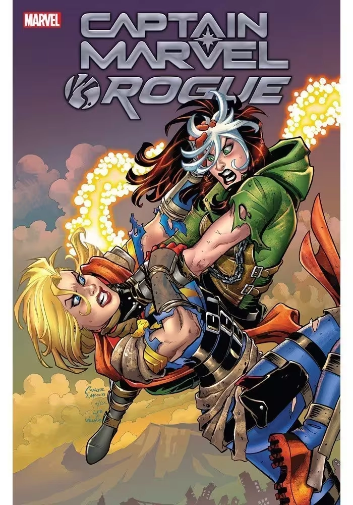 CAPTAIN MARVEL VS ROGUE TP