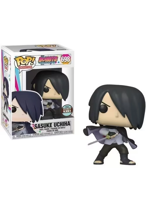 POP ANIMATION BORUTO SASUKE W/ CAPE NO ARM VINYL FIGURE