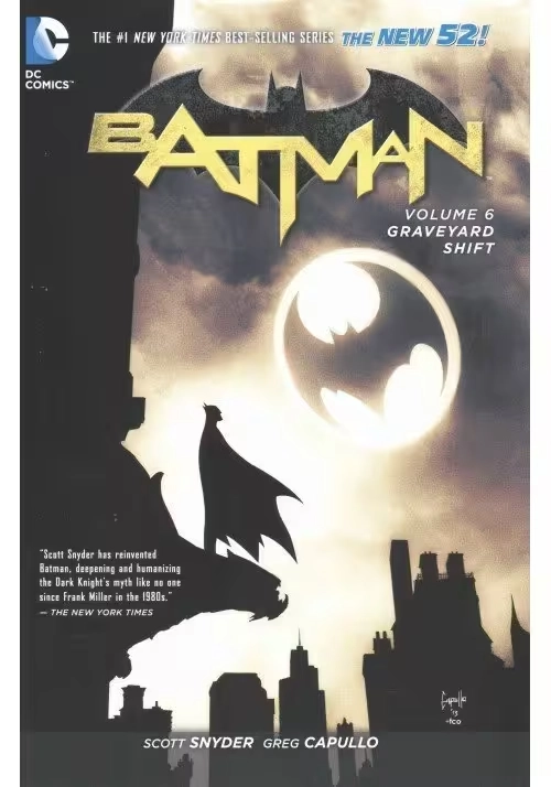 BATMAN HC VOL 06 THE GRAVEYARD SHIFT