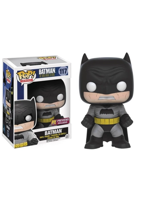 POP DC HEROES DKR BATMAN BLACK PX VINYL FIG