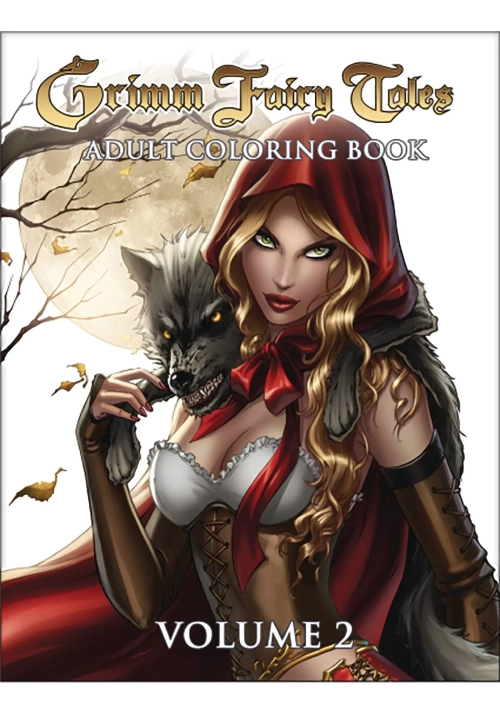 GRIMM FAIRY TALES ADULT COLORING BOOK VOL 02
