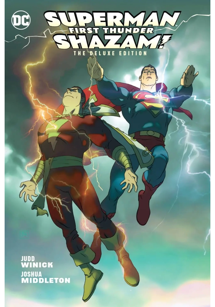 SUPERMAN SHAZAM FIRST THUNDER DLX ED HC