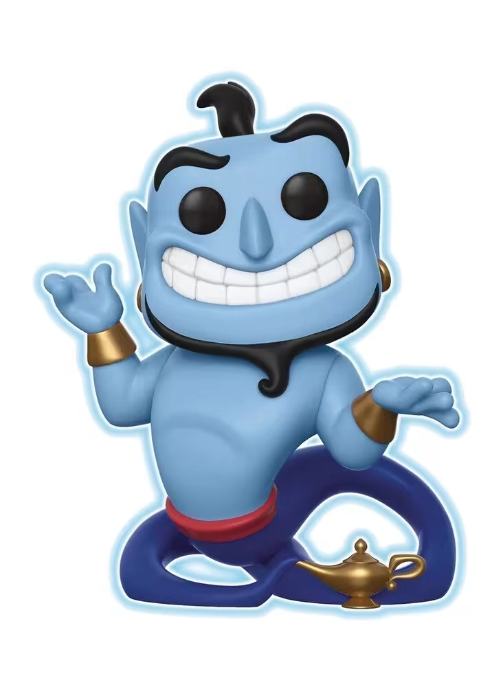 POP DISNEY ALADDIN GENIE WITH LAMP GLOW VINYL FIGURINE