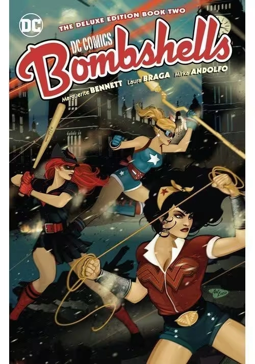 DC BOMBSHELLS THE DELUXE ED HC BOOK 02