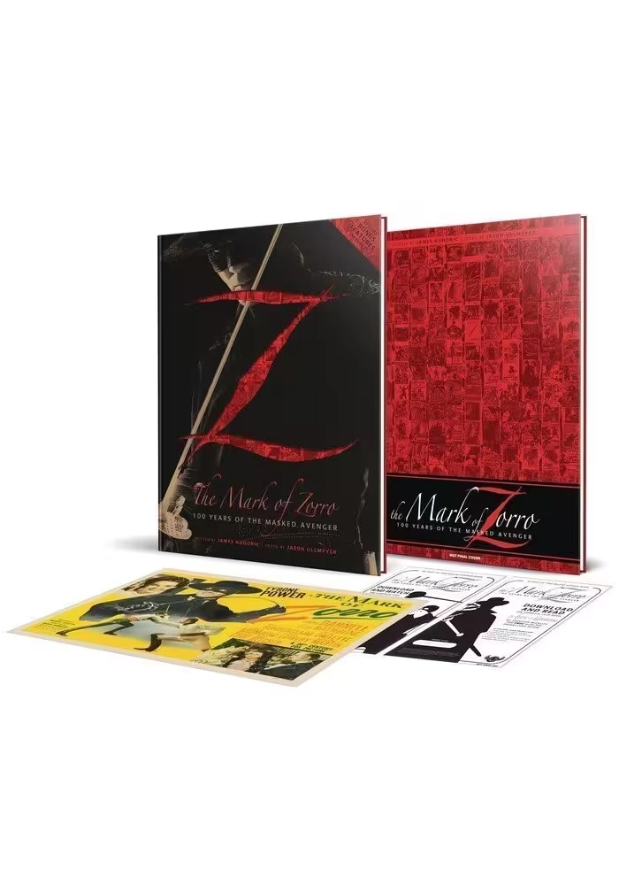 MARK OF ZORRO 100 YRS OF MASKED AVENGER ART DLX ED HC