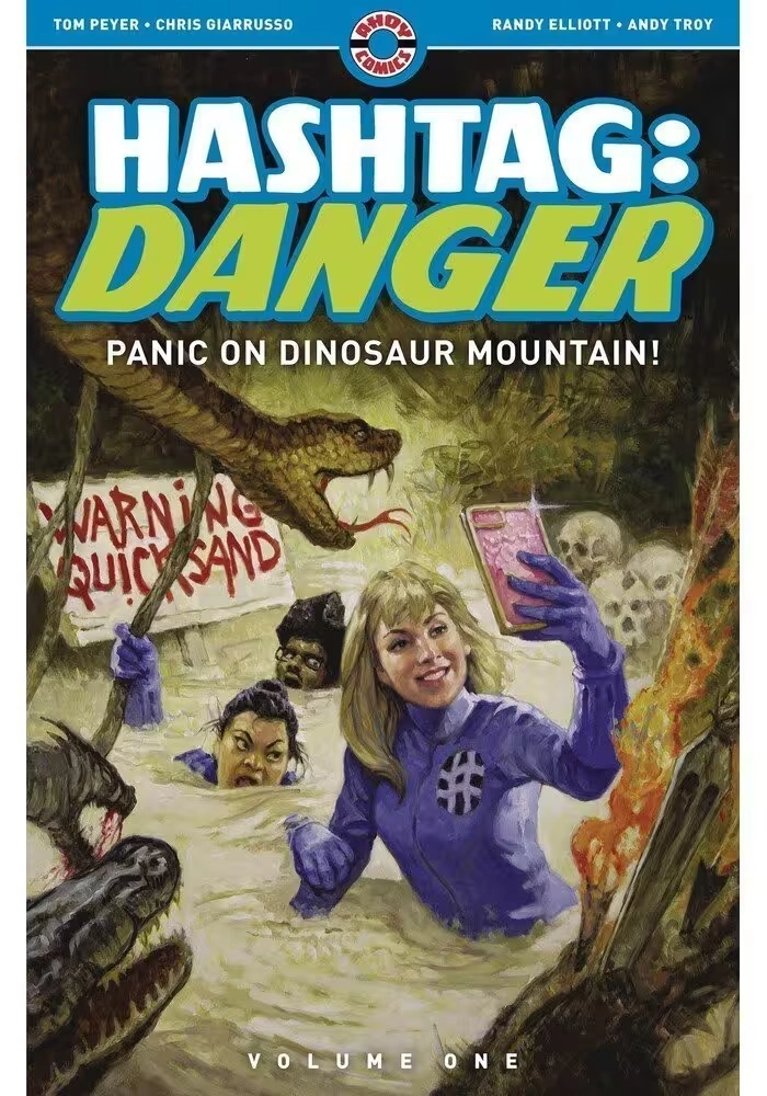 HASHTAG DANGER TP VOL 01 PANIC ON DINOSAUR MOUNTAIN (MR)