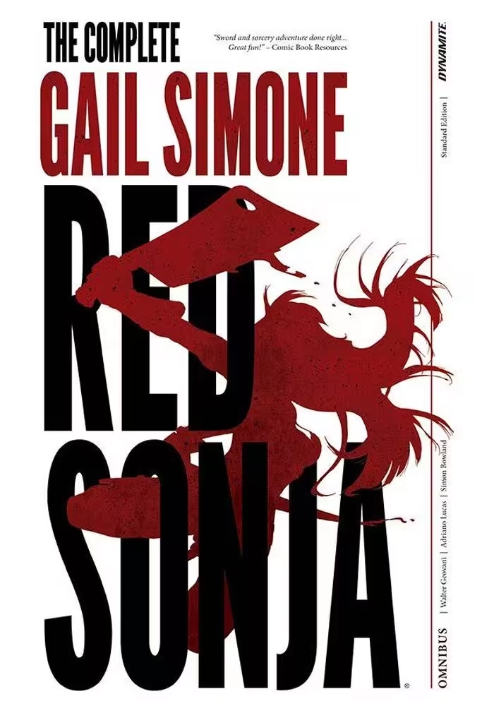 RED SONJA COMPLETE GAIL SIMONE HC OVERSIZED SIMONE SGN