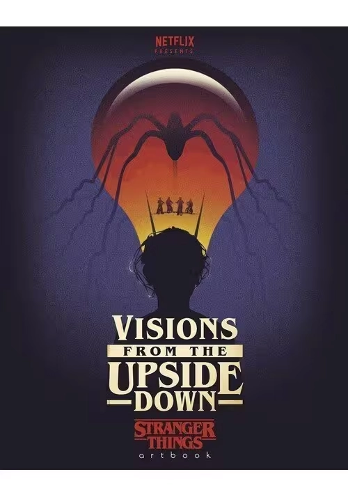 VISIONS FROM UPSIDE DOWN STRANGER THINGS ART BOOK