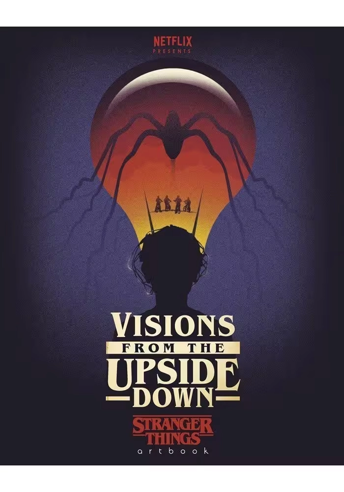 VISIONS FROM UPSIDE DOWN STRANGER THINGS ART BOOK