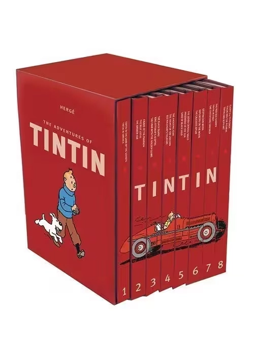 ADV OF TINTIN COMPLETE COLLECTION SET
