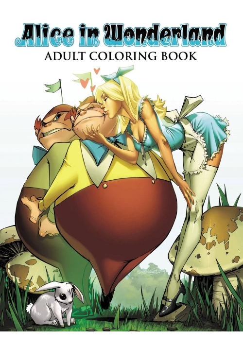 ALICE IN WONDERLAND ADULT COLORING BOOK