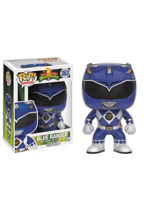 POP TV POWER RANGERS BLUE RANGER VINYL FIGURINE