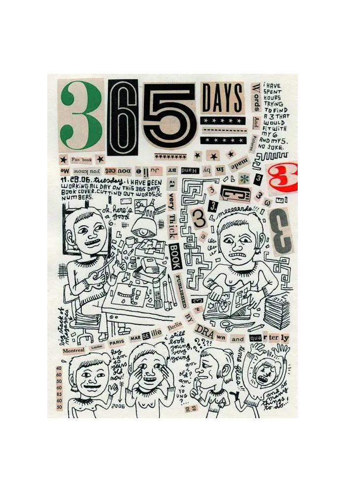 365 DAYS A DIARY BY JULIE DOUCET HC